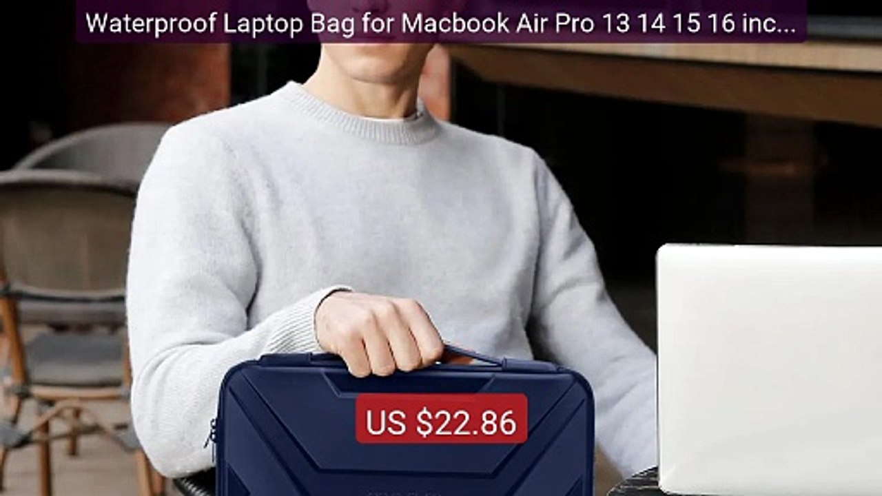 Waterproof Laptop Bag for Macbook Air Pro 13 14 15 16 inch ... -- Top Pick 2026 | Unbeatable Price!