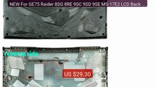 NEW For GE75 Raider 8SG 8RE 9SC 9SD 9SE MS-17E2 LCD Back Cove... -- Amazing Value 2026 | Must Have!