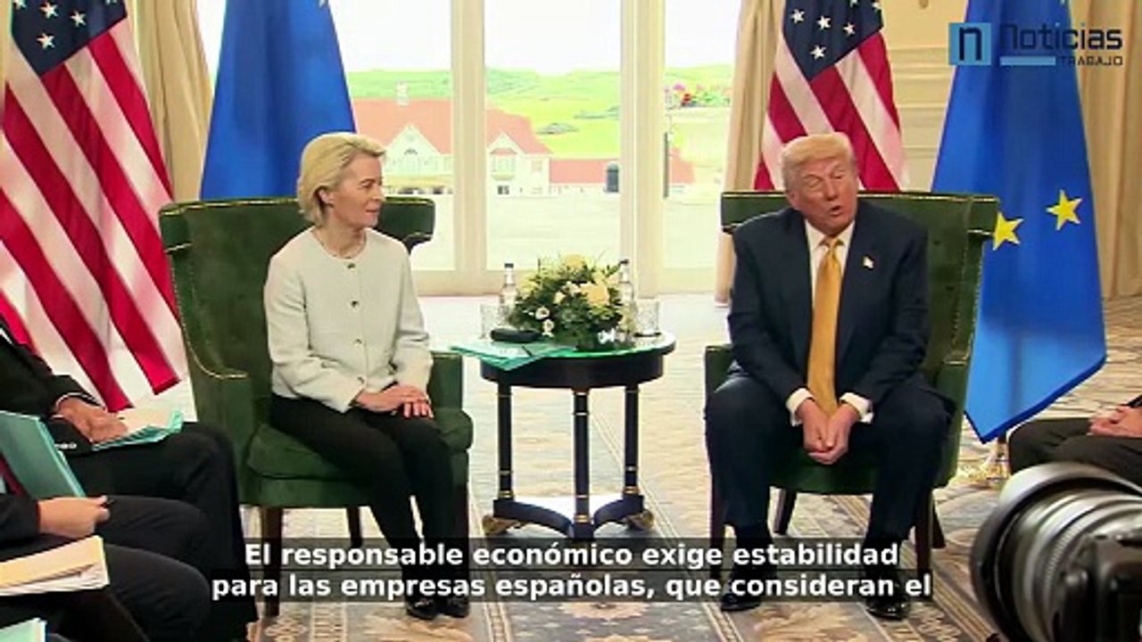 Carlos Cuerpo pide a Estados Unidos que cumpla el acuerdo arancelario con la UE