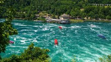 Rheinfall Schaffhausen 4K 60fps: Switzerland’s Powerful Waterfall