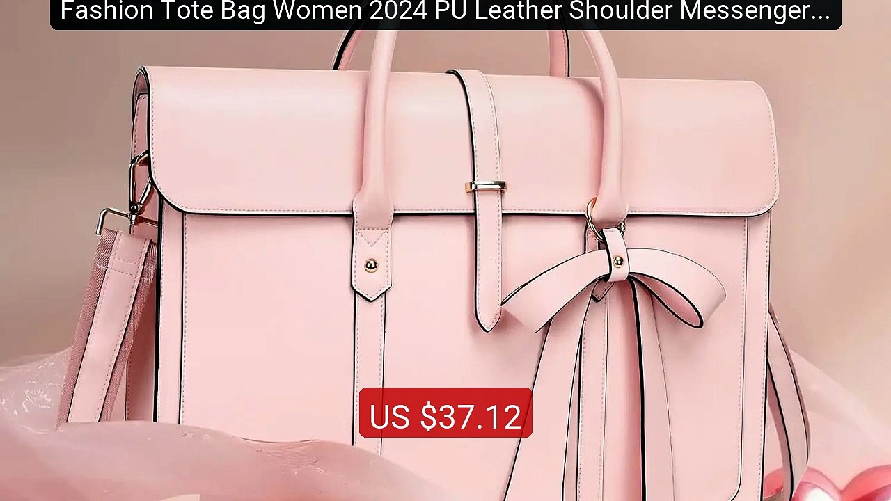 Fashion Tote Bag Women 2024 PU Leather Shoulder Messenger Bag Casu... -- Best Deal 2026 | Shop Now!