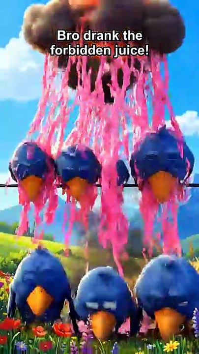 Never drink the RED sauce! 🌶️💥 #talkingbirds