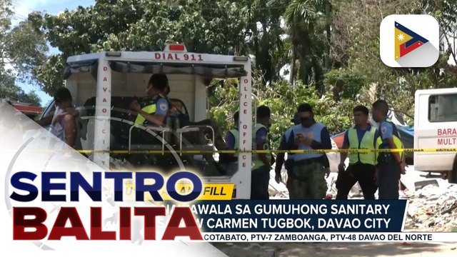 Search, rescue, at clearing operations sa gumuhong sanitary landfill sa Davao City, nagpapatuloy | ulat ni JC Aliponga - PTV Davao