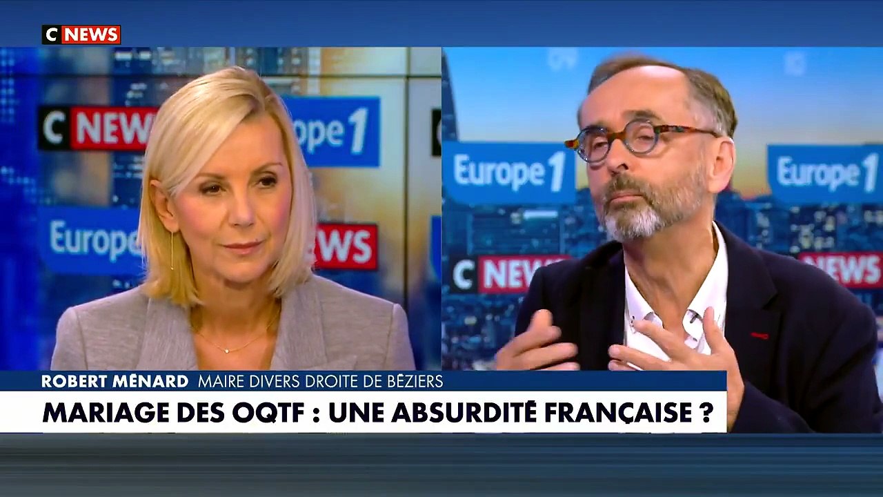 Refus de mariage d’un Algérien sous OQTF par Robert Ménard : «Bien sûr que j'ai peur de perdre ma mairie», s’inquiète le maire de Béziers