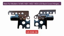 New For Modern 14 MS-14D1 14D2 14D3 LCD Back Cover/Hinges Laptop S... -- Best Deal 2026 | Shop Now!