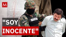¡Desesperado! 'El Chapo' Guzmán manda cartas a Marco Rubio y exige regresar a México