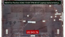 NEW For Pavilion X360 15-ER TPN-W147 Laptop replacement parts/Bott... -- Best Deal 2026 | Shop Now!