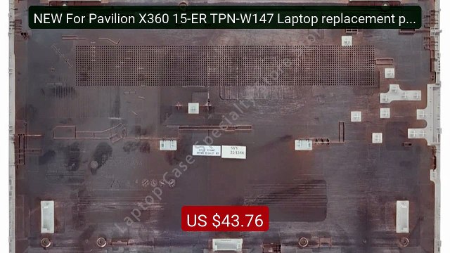 NEW For Pavilion X360 15-ER TPN-W147 Laptop replacement parts/Bott... Best Deal 2026 | Shop Now!