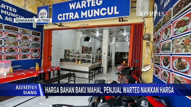 Rupiah Melemah, Pedagang Warteg Terpaksa Naikkan Harga Karena Bahan Baku Naik
