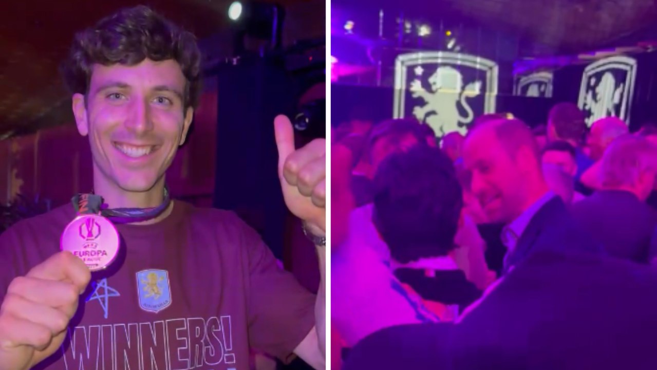 MARCA se cuela en la fiesta del Aston Villa con el Príncipe Guillermo... ¡y DJ Morgan!