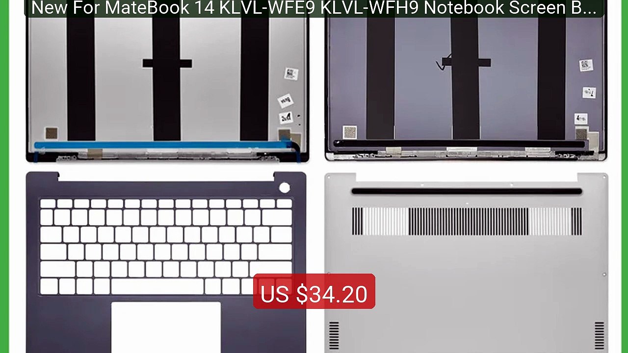 New For MateBook 14 KLVL-WFE9 KLVL-WFH9 Notebook Screen Back Cover ... -- Top Rated 2026 | Buy Now!