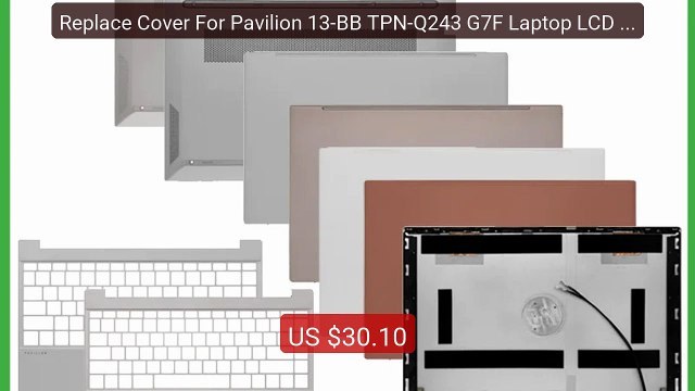 Replace Cover For Pavilion 13-BB TPN-Q243 G7F Laptop LCD Back Cover... Top Rated 2026 | Buy Now!