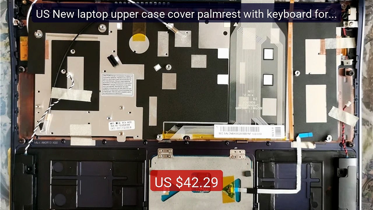 US New laptop upper case cover palmrest with keyboard for sam... -- Amazing Value 2026 | Must Have!