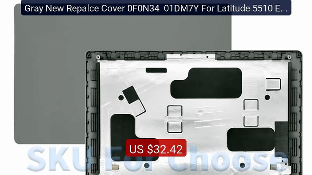 Gray New Repalce Cover 0F0N34 01DM7Y For Latitude 5510 E5510 Lapto... Top Rated 2026 | Buy Now!