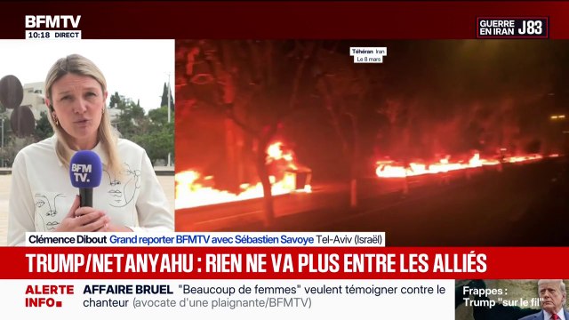 Guerre au Moyen-Orient: le torchon brûle entre Donald Trump et Benjamin Netanyahu
