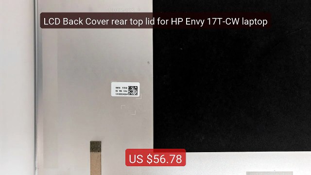 LCD Back Cover rear top lid for HP Envy 17T-CW laptop Amazing Value 2026 | Must Have!