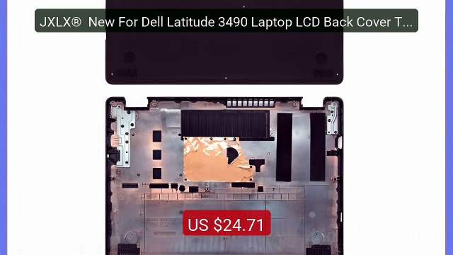 JXLX® New For Dell Latitude 3490 Laptop LCD Back Cover Top C... Amazing Value 2026 | Must Have!