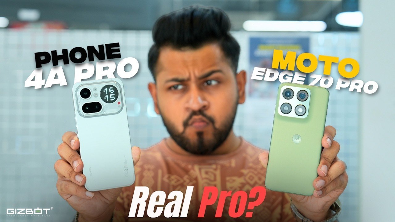 Moto Edge 70 Pro vs Phone 4a Pro | Real Pro?