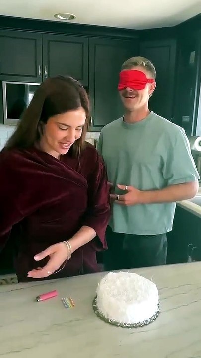 We surprised my brother  He's going to be an uncle for the first time!🥹