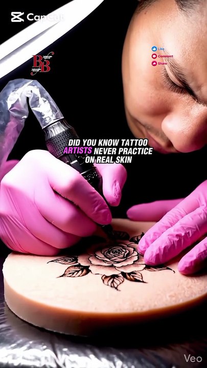 "What Happens Before A Tattoo Artist Touches Your Skin! 😱"