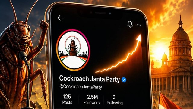 Cockroach Janata Party बना भारत का Fastest Growing Instagram Account, रिकॉर्ड Followers से मचा तहलका