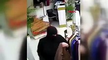 Çarşaf ve peçeyle kamufle olan suç makinesi 2 kadın kıskıvrak yakalandı