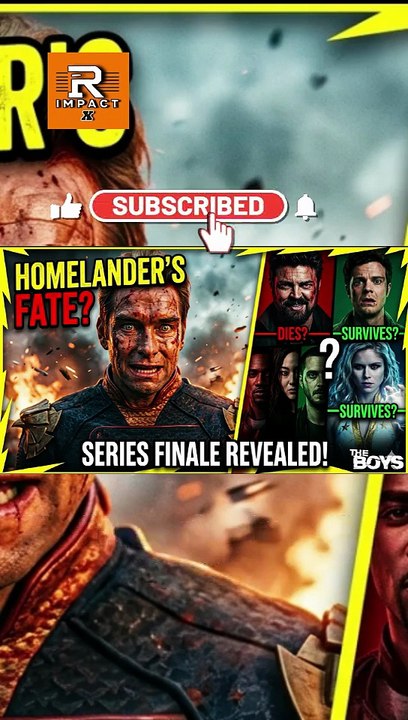 The Boys Series Finale: What Happened to Homelander, Who Dies & Survives #theboys #part1 #shorts