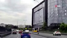 İstanbul trafiğinde akılalmaz e-scooter cesareti!