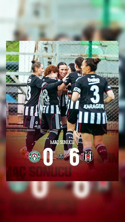 Sezonun son maçını galibiyetle tamamlıyoruz - Prolift Giresun Sanayispor 0-6 Beşiktaş
