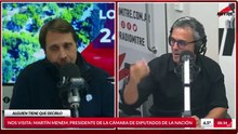 Martín Menem habló de la interna en la LLA: "Si el Presidente pensara eso, yo ya no estaría en este lugar"