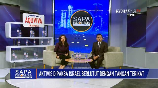Viral! Rekaman Aktivis Global Sumud Flotilla Dipaksa Berlutut oleh Pasukan Israel | SAPA MALAM