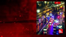 Küçükçekmece’de kazaya müdahale eden trafik polisine araç çarptı