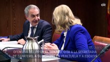 Ofensiva del PP en el Senado: cita a la secretaria de Zapatero, a su hombre en Venezuela y a Escrivá