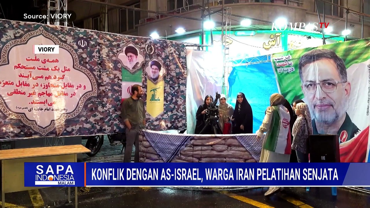 Potret Perempuan Iran Ikut Pelatihan Senjata di Tengah Ancaman Perang Terbuka Lawan AS-Israel
