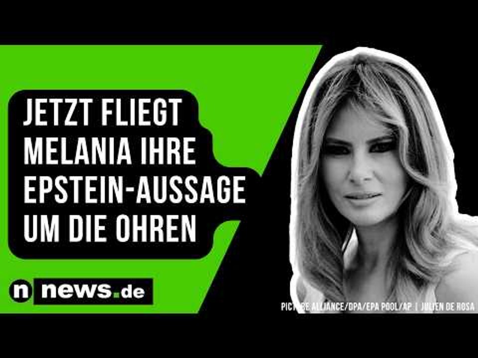 Jetzt fliegt Melania ihre Epstein-Aussage um die Ohren