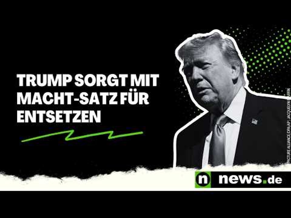 Donald Trump: 'Vielleicht bin ich 2032 noch hier' - Trump sorgt mit Macht-Satz für Entsetzen