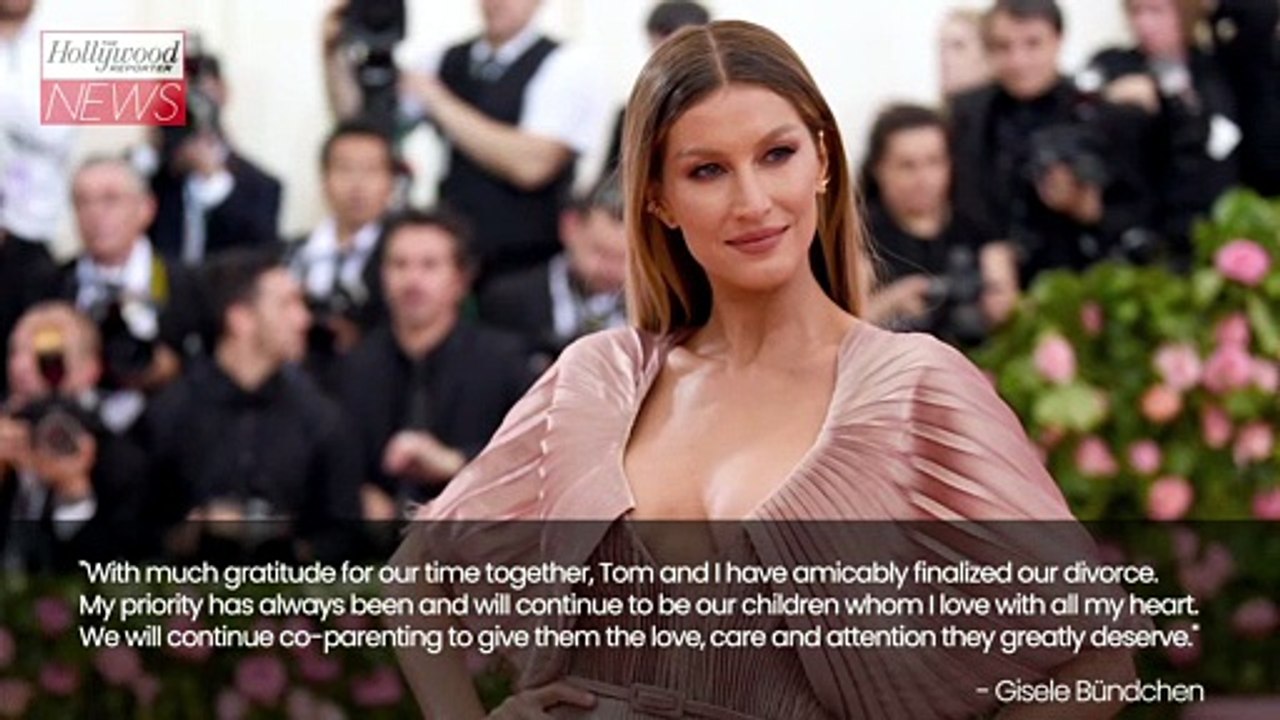 Tom Brady and Gisele Bündchen Are Officially Divorced and Announce Their Split on Social Media | THR News [Full Movie]