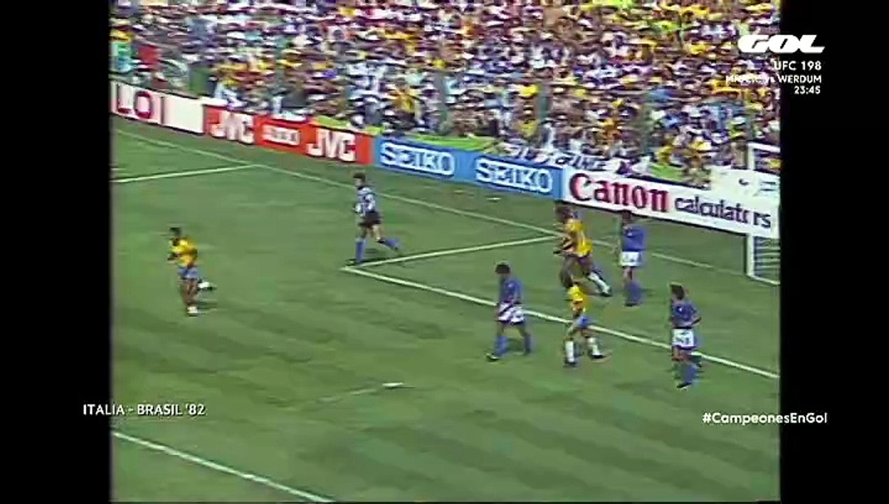 Italia vs Brasil Mundial España 1982