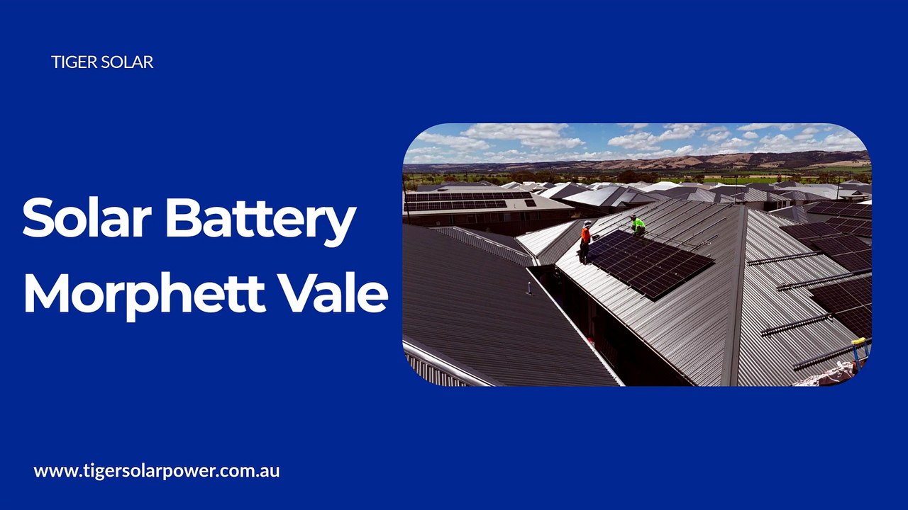 Solar Battery Morphett Vale