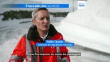 Alpes franceses: menos neve para limpar este ano no Passo do Galibier