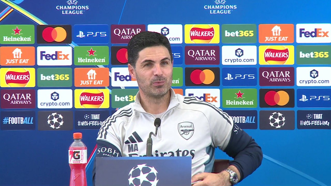 Arsenal manager Mikel Arteta previews their Champions League final vs PSG