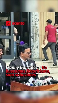Franny González: “No buscamos favoritismo, sino soluciones”