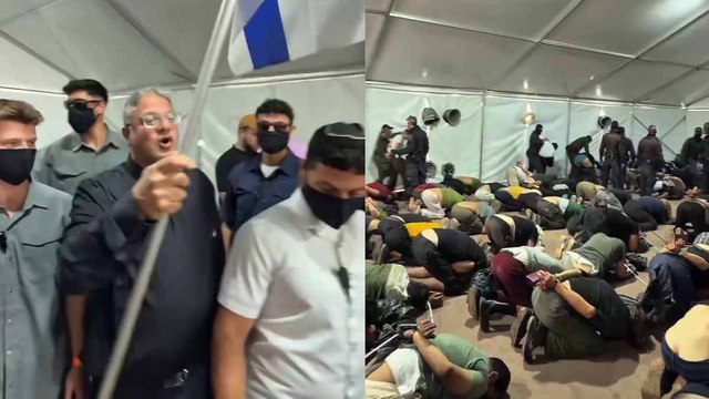 Ben Gvir Under Fire: Smiling During Rough Handling of Gaza Flotilla Detainees Sparks Global Condemnation