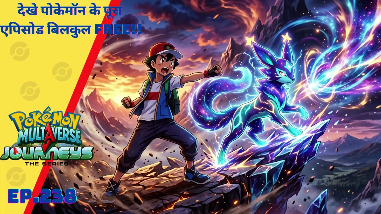 Ep 238 Pokemon multiverse Journeys Phantam troop entered Omniverse  #pokemon #anime #hindi
