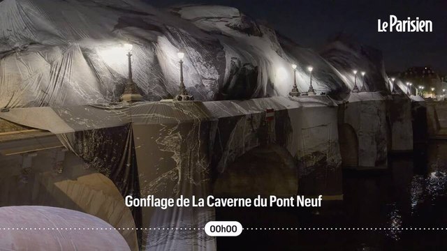 Paris : « Moche » ou « magnifique », la caverne de JR sur le Pont Neuf divise
