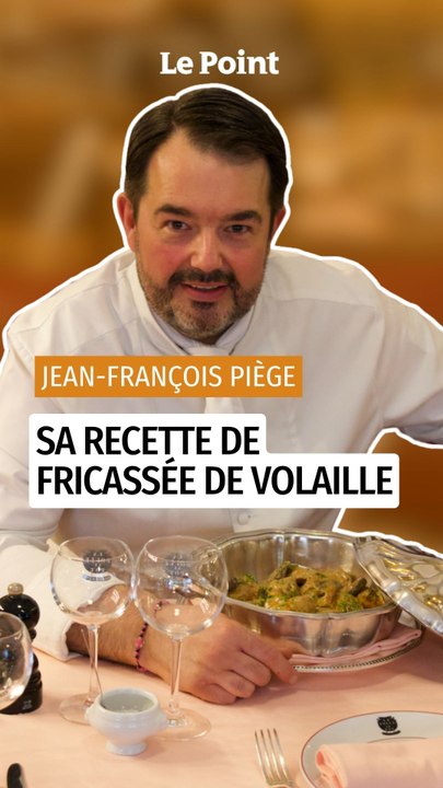 Jean-François Piège : sa recette de fricassée de volaille à la crème et aux morilles