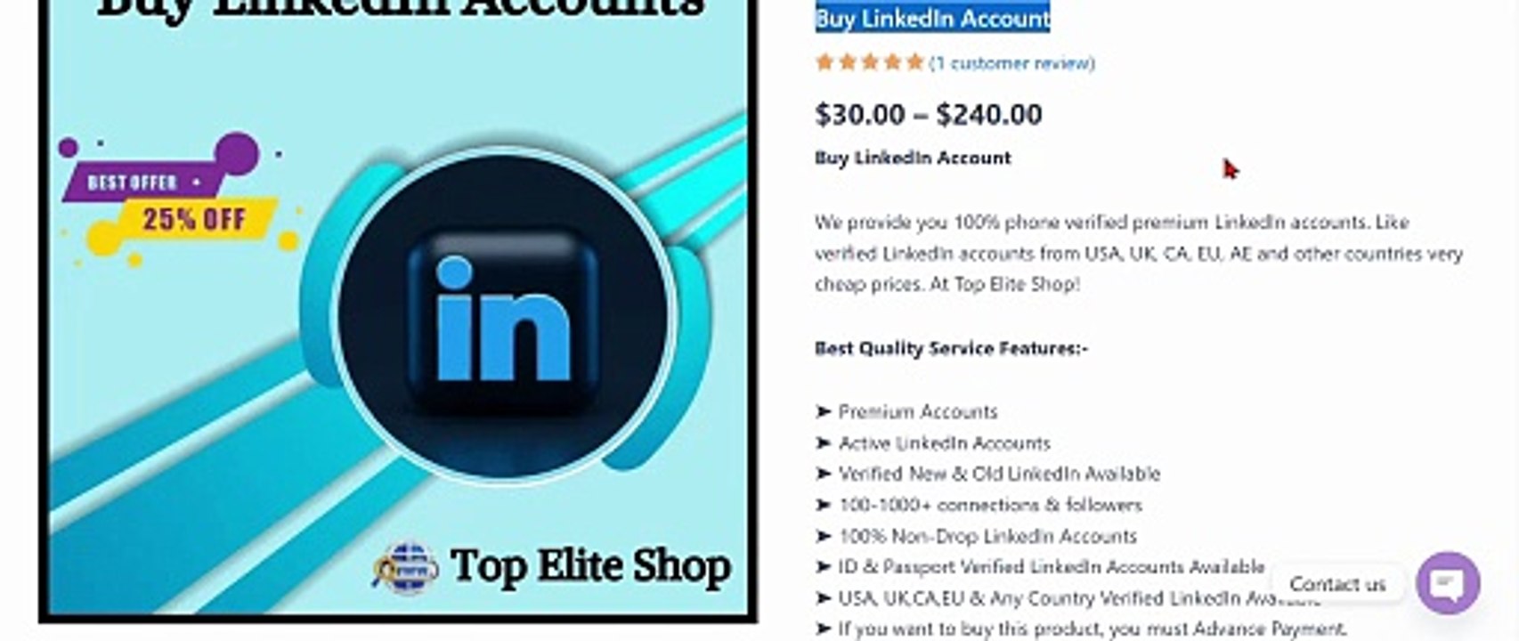 10.10 Sites to Buy LinkedIn Accounts (NEW & Old)