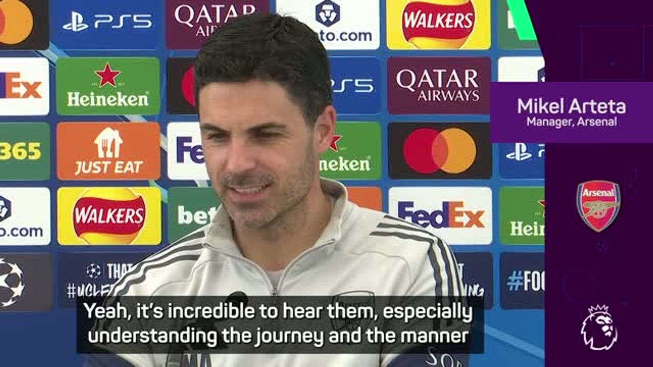 Arteta explains Premier League winning moment