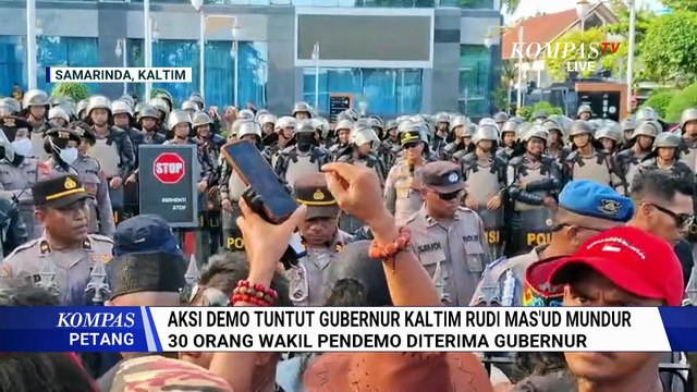 Aliansi Masyarakat Kaltim Demo, Tuntut Gubernur Rudy Mas'ud Mundur