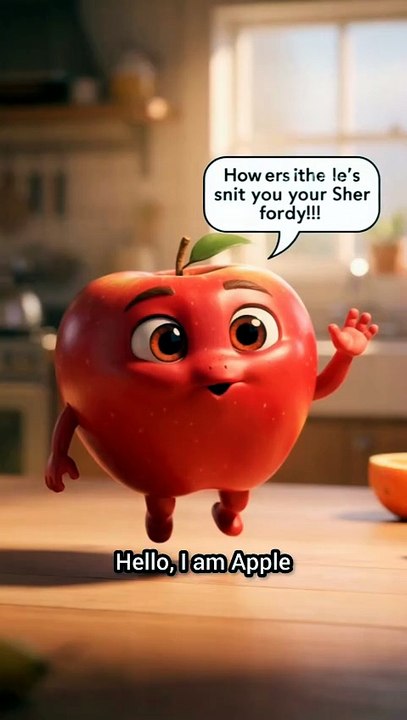 Apple and banana